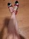 Gambe incrociate scarpe